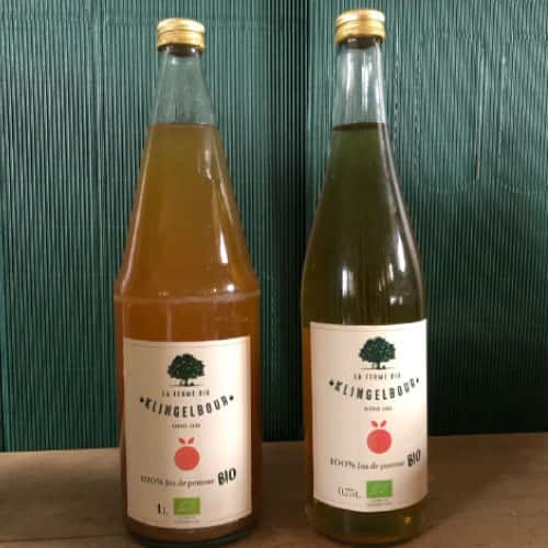 NOS JUS DE POMME 100% BIO